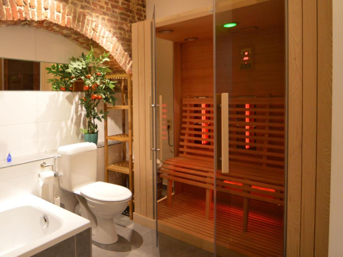 Cottage In Clavier Station With Infrared Sauna Modave Exteriör bild